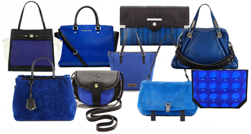 Black and Blue Bags