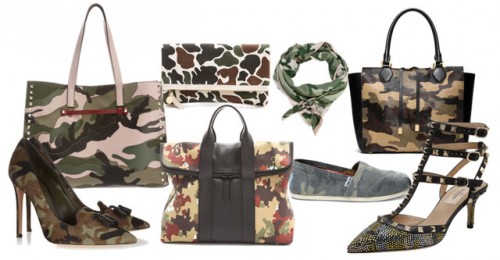 Camouflage Bags and Shoes