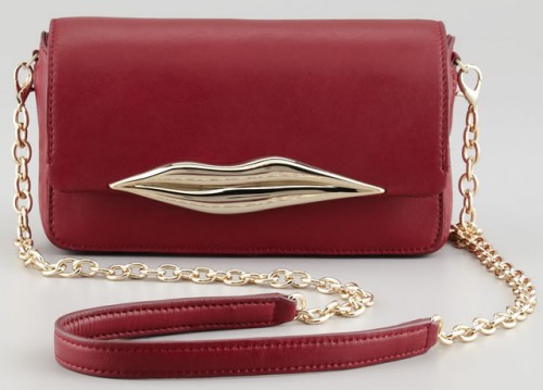 Diane von Furstenberg Flirty Leather Mini Crossbody Bag