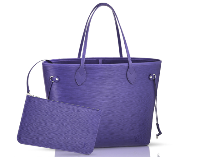 Latest Obsession: The Louis Vuitton Neverfull Tote in Contrast Epi Leather  - PurseBlog