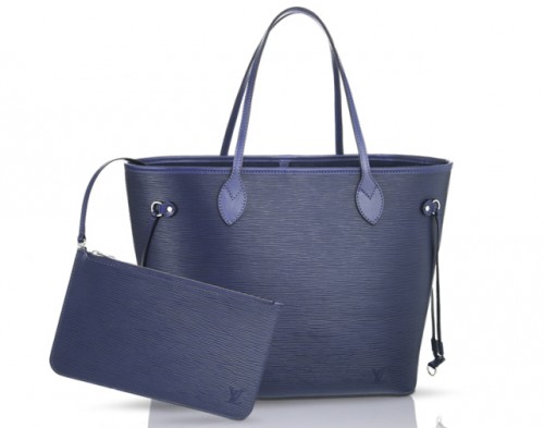 Louis Vuitton Epi Neverfull Bag Indigo - PurseBlog