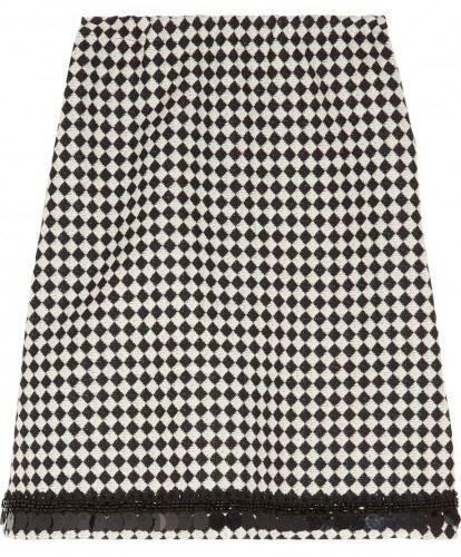 Marni Embellished Jacquard Skirt
