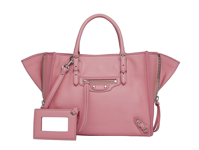 Balenciaga 2013 Pink Papier Basket Tote - Ann's Fabulous Closeouts