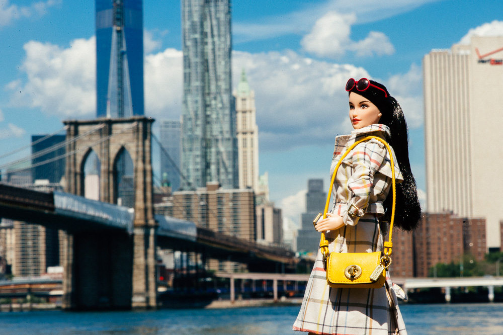 barbie in the city