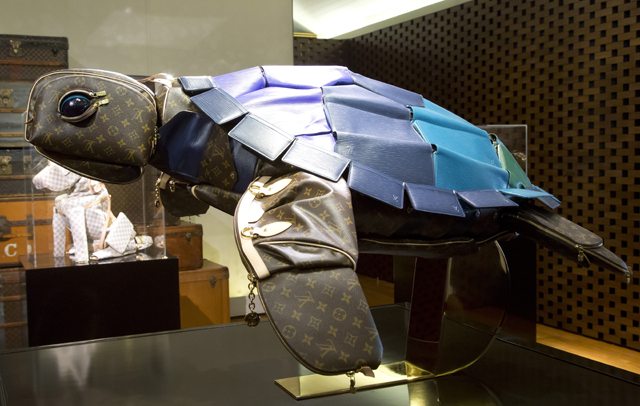 The Louis Vuitton Traveling Curiosities Collection Gets a New Member - a  Turtle! - PurseBlog