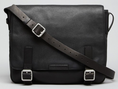 Marc by Marc Jacobs Simple Pebbled Leather Messenger Bag