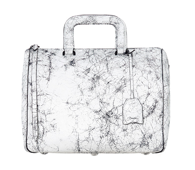 3.1 Phillip Lim Wednesday Cracked Leather Boston Satchel