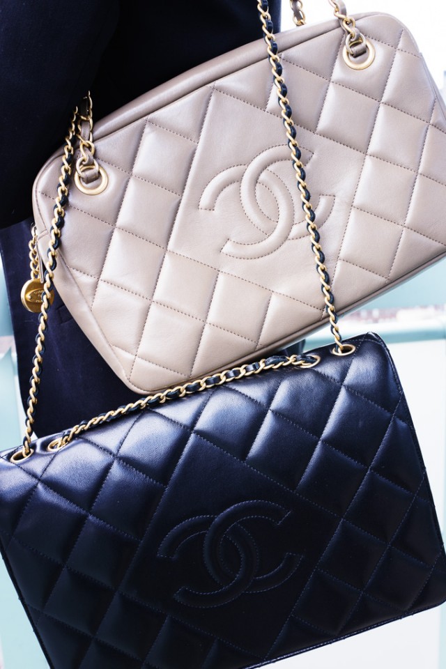 chanel diamond flap bag