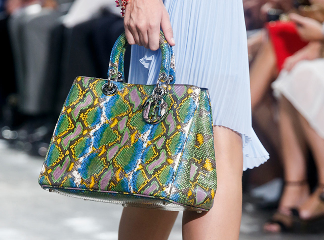 Dior's Spring 2014 Bags are Wall-to-Wall Exotics - PurseBlog
