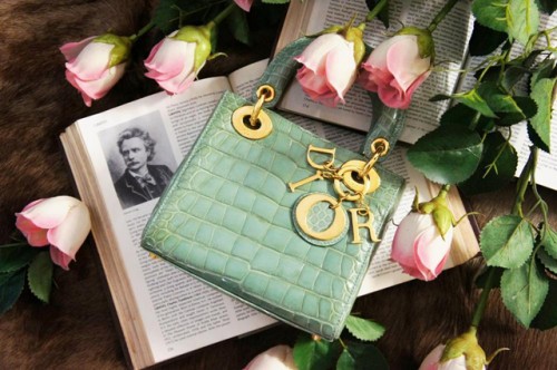 Dior Lady Dior Crocodile Bag