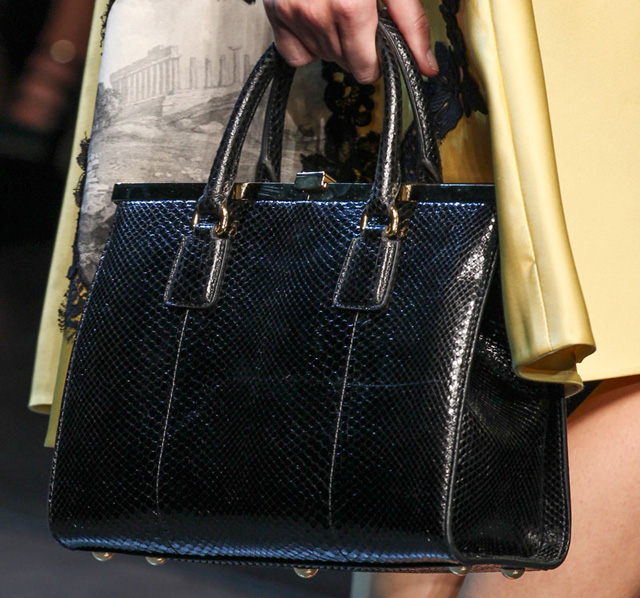 Dolce & Gabbana's Spring 2014 Bags are Exactly What You'd Expect, but ...