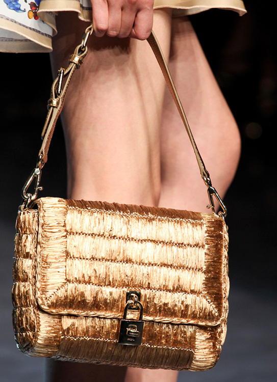 Dolce & Gabbana's Spring 2014 Bags are Exactly What You'd Expect, but