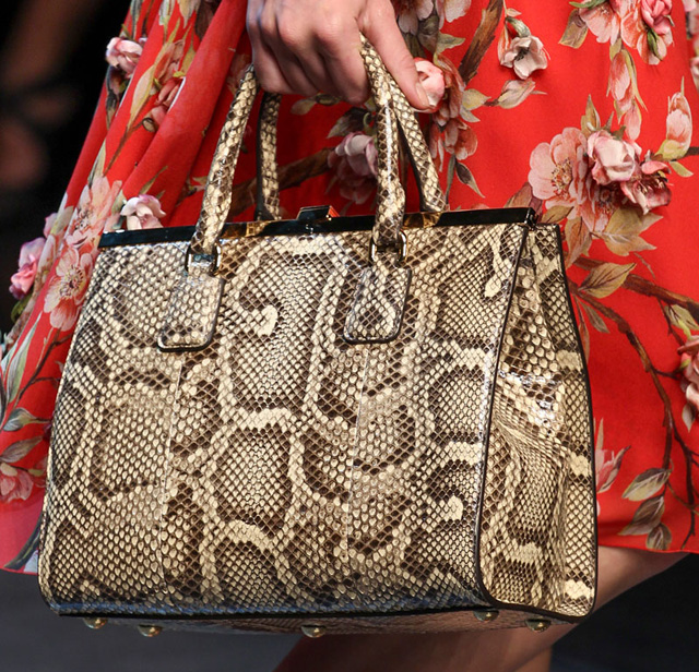 Dolce & Gabbana's Spring 2014 Bags are Exactly What You'd Expect, but ...