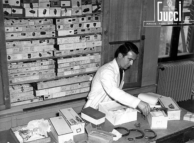 Gucci Craftsmen in Florence, 1953
