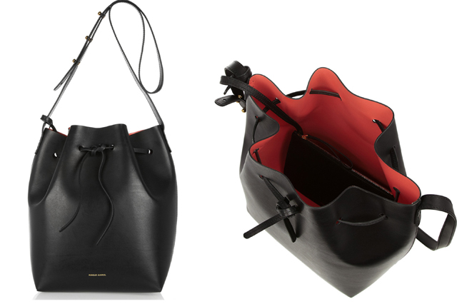 Mansur Gavriel Leather Bucket Bag 1