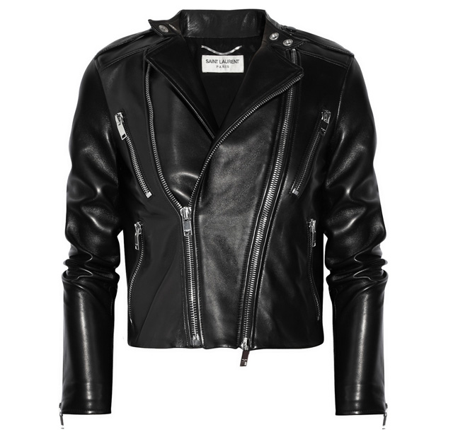 Saint Laurent Leather Biker Jacket