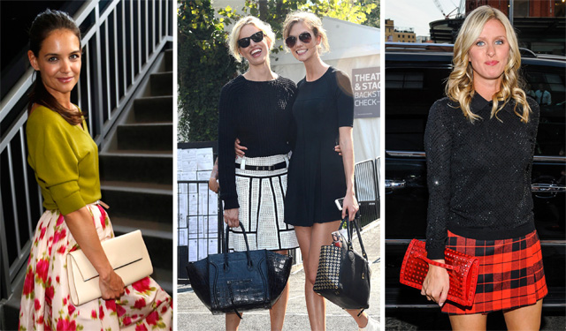 60+ Bags and the Celebrities Who Carried Them at Paris Fashion Week Fall  2014 - PurseBlog