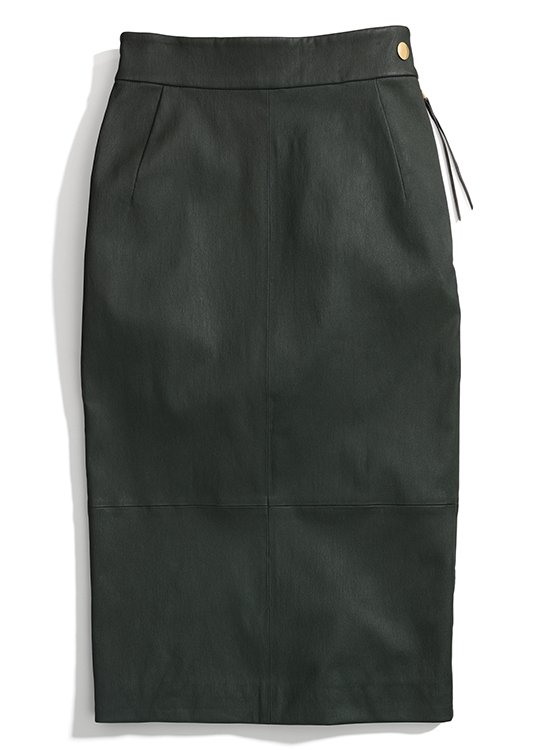 Coach Leather Sexy Skirt