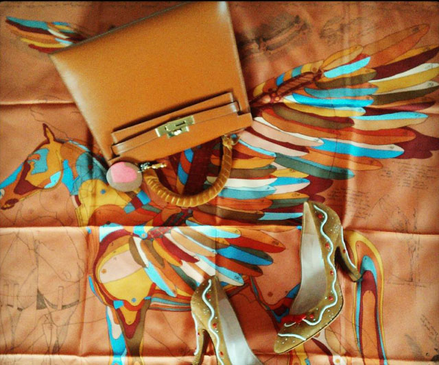 Hermes Trio with Kelly Bag