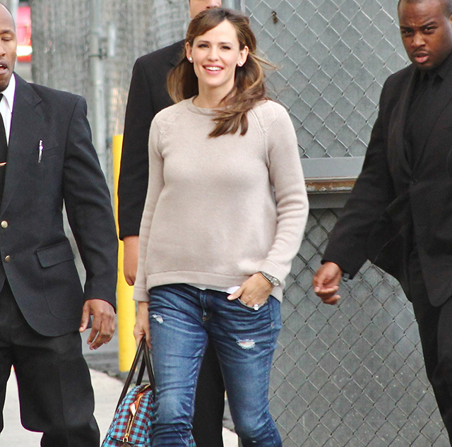 Jennifer Garner Prada Vichy Vintage Bowler Bag