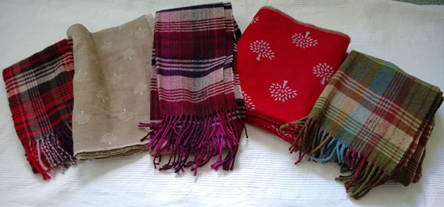 Mulberry Scarves