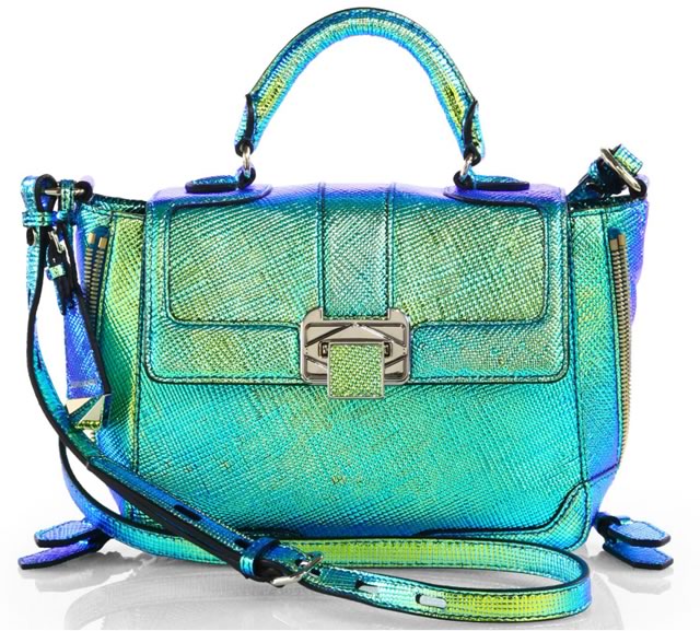 Rebecca Minkoff Elle Iridescent Mini Satchel