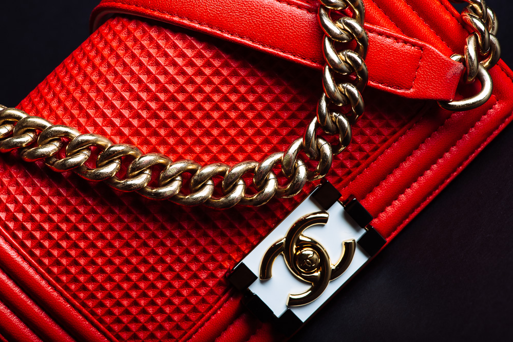 Chanel Boy Bag in Lambskin/Metal