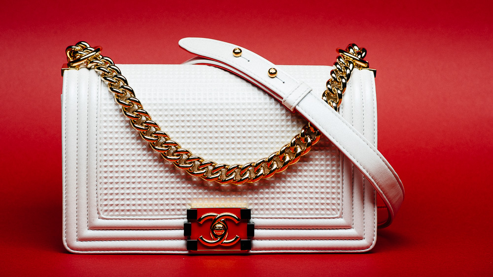 Chanel Boy Bag in Lambskin/Metal