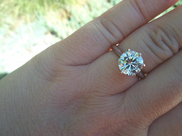 Diamons Solitaire Ring