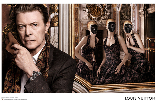 Go Behind the Scenes on David Bowie's Extravagant Louis Vuitton Campaign  Shoot - PurseBlog