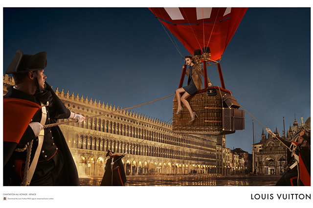 Behind-the-Scenes Video of Louis Vuitton's Venice Campaign L'Invitation au  Voyage with Arizona Muse and David Bowie - Factio MagazineFactio Magazine