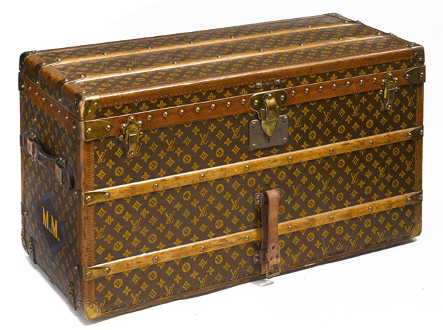 Bonhams : A Vintage Louis Vuitton Hardsided Trunk