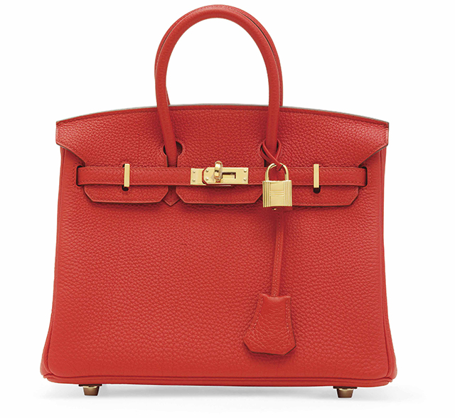 Hermes Capucine Togo Birkin Bag