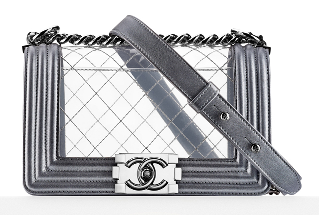 Shop Chanel Clear Purse