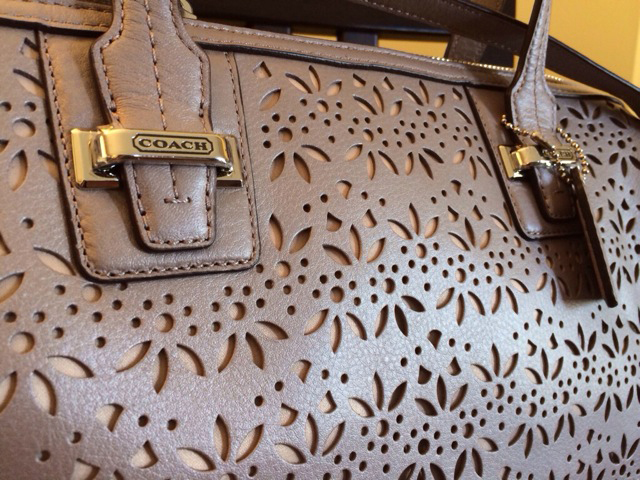 Coach Laser Cut Tote