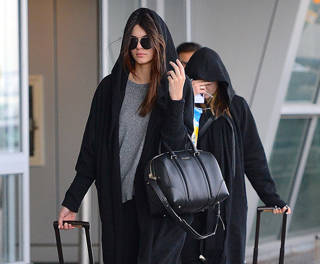 Kendall Jenner in Louis Vuitton pegase