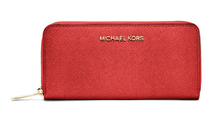 MICHAEL Michael Kors Jet Set Saffiano Continential Wallet
