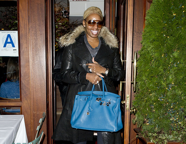 Nene Leakes Dines in NYC with Hermes and a Fellow Housewife - PurseBlog