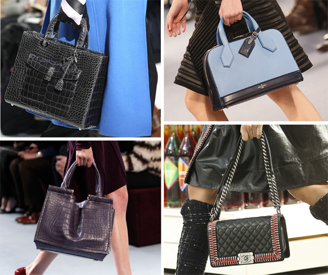 60+ Bags and the Celebrities Who Carried Them at Paris Fashion Week Fall  2014 - PurseBlog