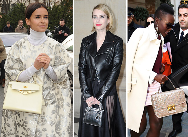 49 Bags and the Celebs Who Carried Them to Milan Fashion Week Spring 2016 -  PurseBlog