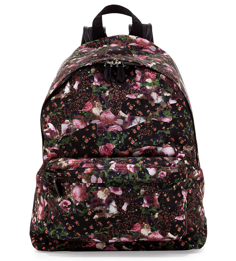 Man Bag Monday Givenchy Floral Backpack PurseBlog