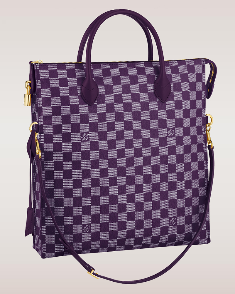 Louis Vuitton Gres Damier Couleur Canvas Kit Clutch Bag