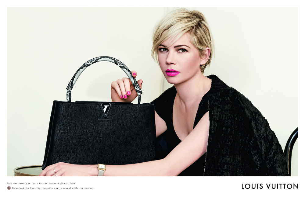 LOUIS VUITTON - Fashion - THE NEW LOCKIT INTRODUCED BY MICHELLE WILLIAMS