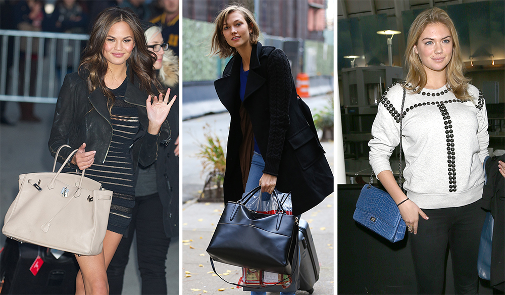 50 Bags On The Arms Of Our Favorite Supermodels Purseblog Lazy Placeholder