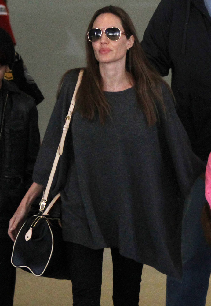 Help identifying Angelina Jolie red tote bag from 2017? : r/handbags