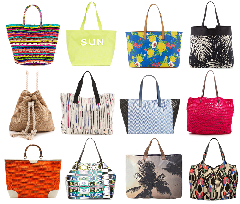 Check Out What Your Favorite Stars Carry to the Beach - PurseBlog