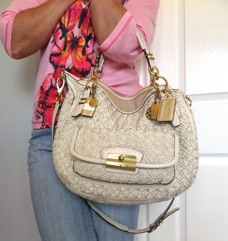 Coach Woven Kristen Bag