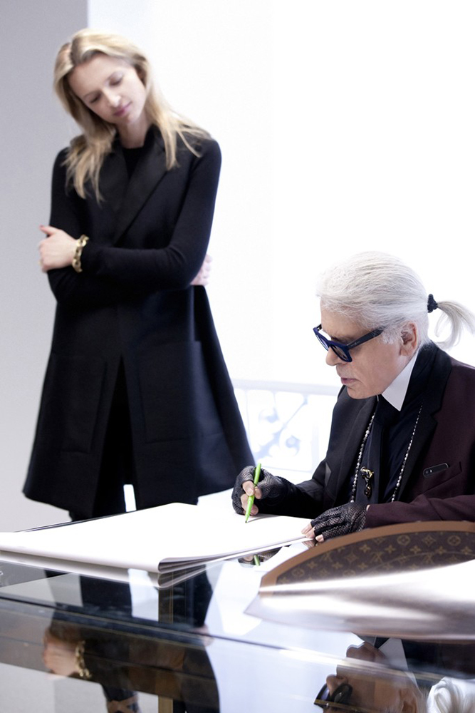 Karl Lagerfeld, LOUIS VUITTON, 2014