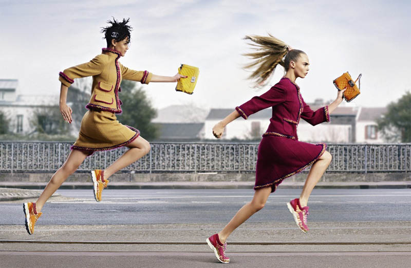 Louis Vuitton campaign shot by Karl Lagerfeld unveiled