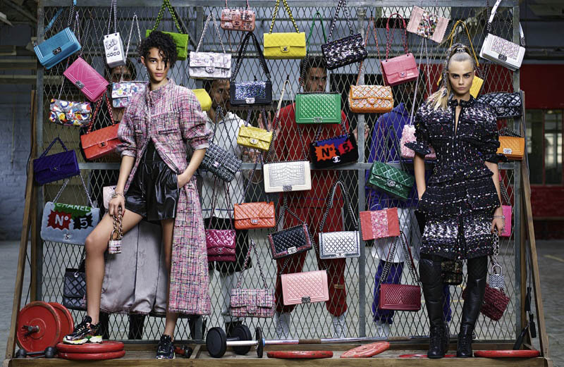 Chanel Unveils Bag-Filled Fall 2014 Ad Campaign - PurseBlog